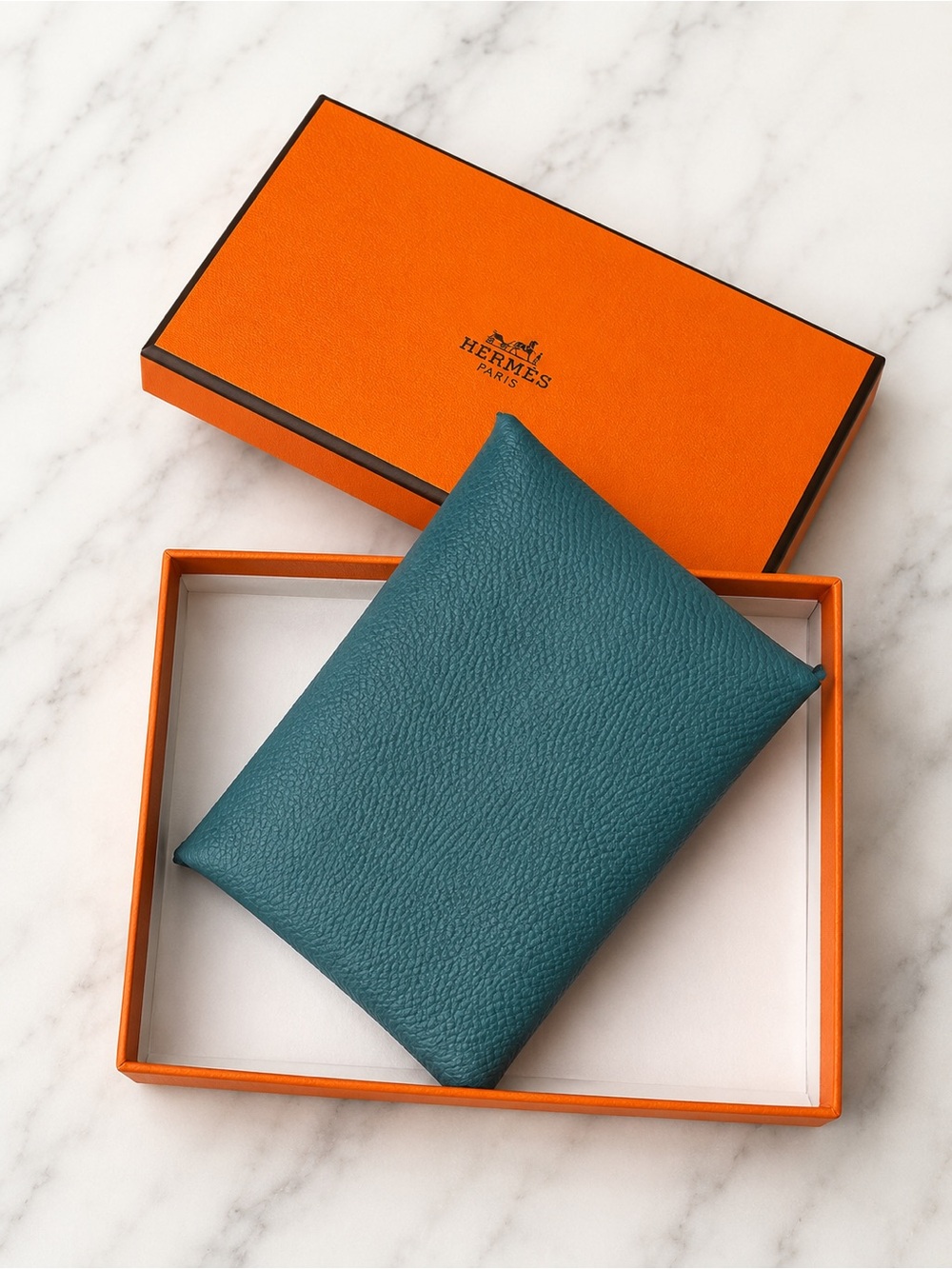 Hermès Calvi ✨ CUSTOM ORDER ✨Cardholder NIB - Picture 4 of 6